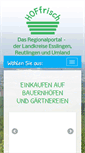 Mobile Screenshot of hoffrisch.de