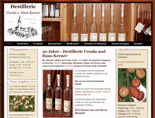 Tablet Screenshot of kerner.hoffrisch.de
